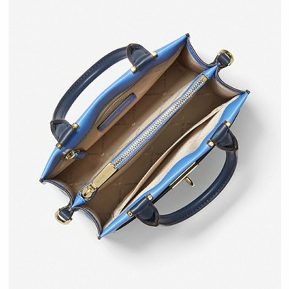 Medium Color Block Sachel By Michael Michael Kors - image 2